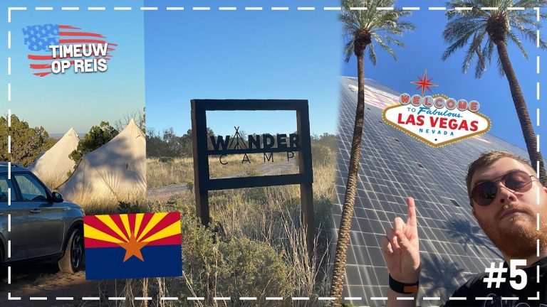RIJDEN over de HOOVER DAM & ARIZONA! (onze camping) | USA ROADTRIP #5