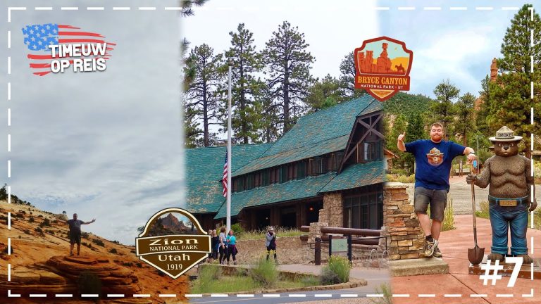 ZION & BRYCE ontdekken! | USA ROADTRIP #7