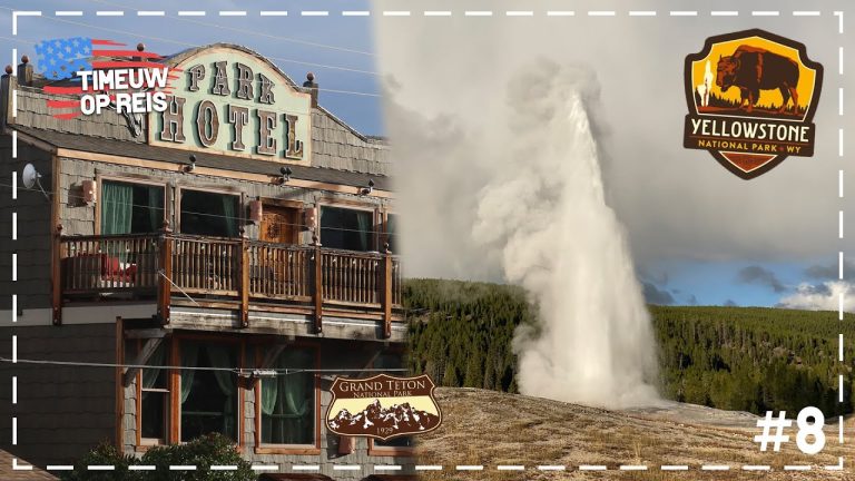 BOSBRANDEN in AMERIKA, Bizon Burger & YELLOWSTONE! | USA ROADTRIP #8