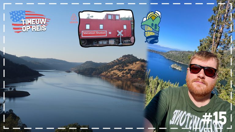 BEREN IN LAKE TAHOE & TREIN AIRBNB!! (Vacation Station) | USA ROADTRIP #15