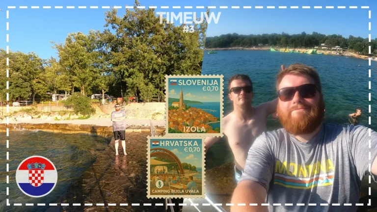 Op de CAMPING in KROATIË! De ZEE in! | EUROPA ROADTRIP #3